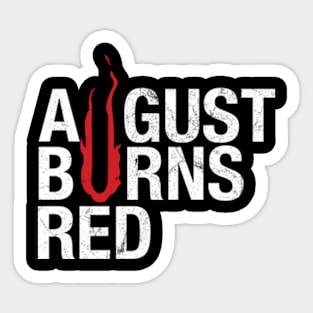 August Burns Red Grunge Sticker